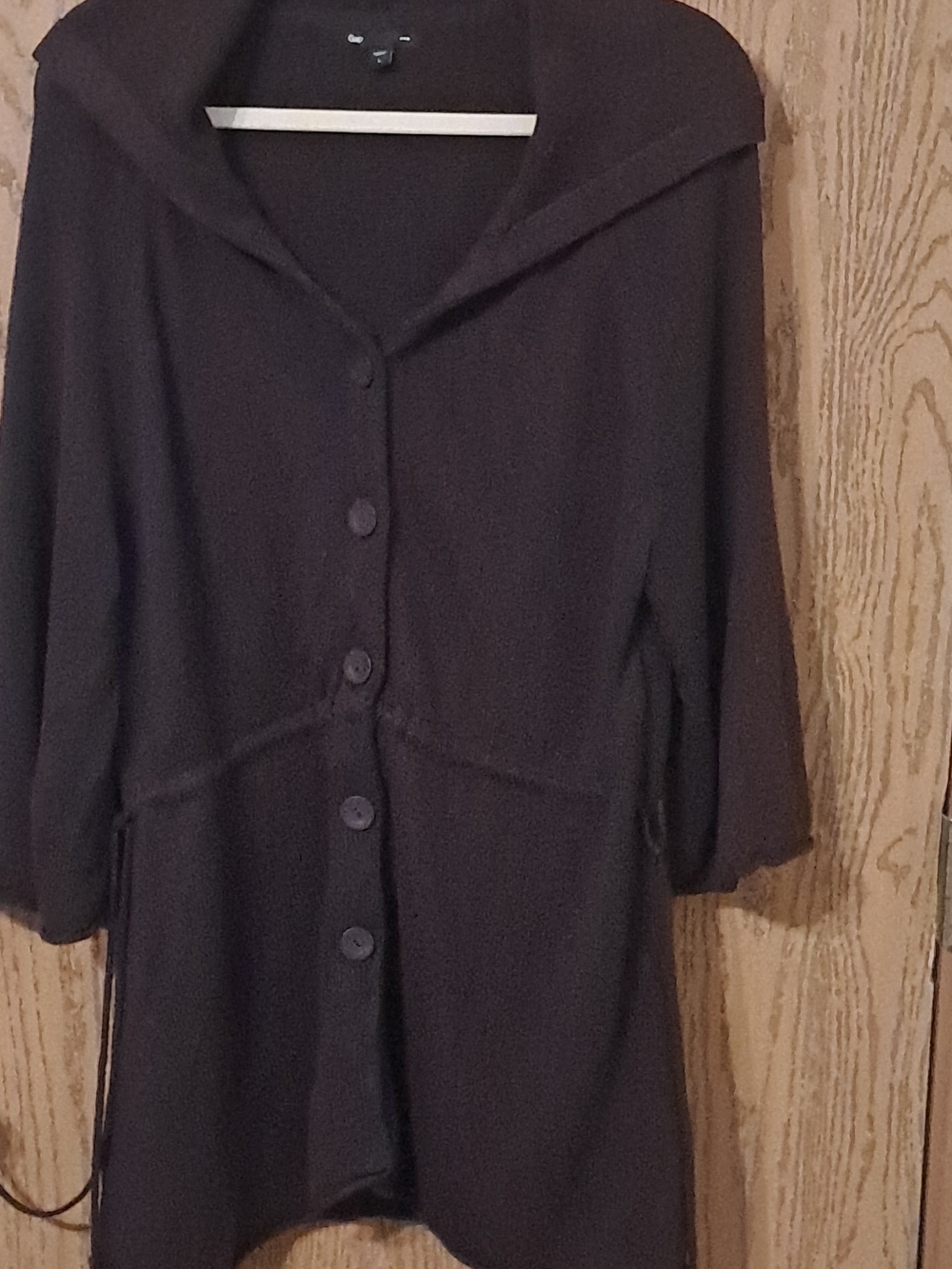 GAP L Womens Dark Plum/Purple Knit Sweater